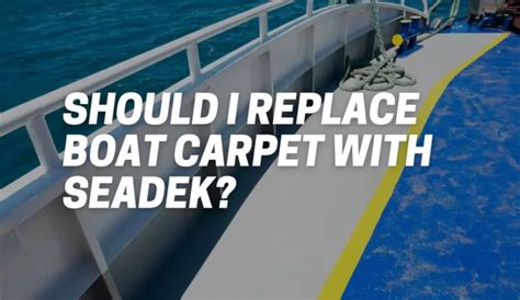 How To Replace The Carpet In A Boat