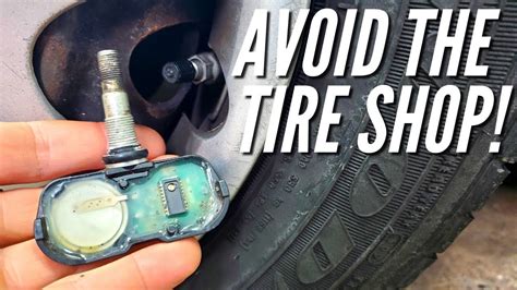How To Replace The Tire Pressure Sensor