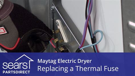 How To Replace Thermal Fuse Maytag Dryer