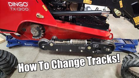 How To Replace Track On Toro Dingo