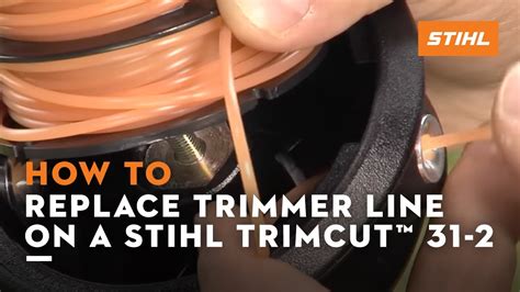 How To Replace Trimmer Line In Stihl