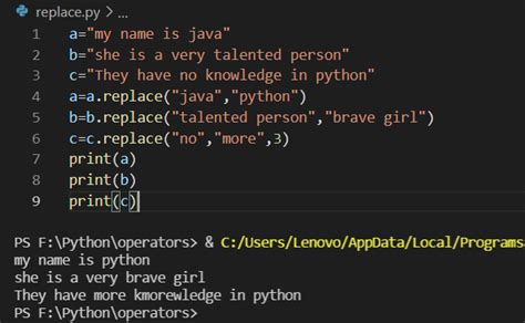 how to replace value in dataframe using python