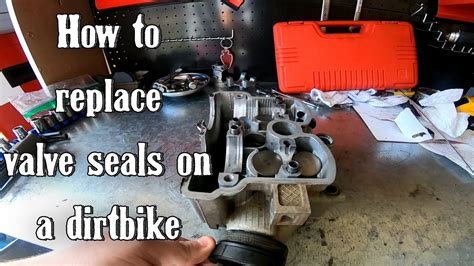 How To Replace Valve Seals Motorcycle