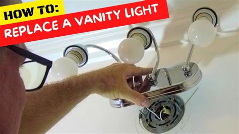 How To Replace Vanity Light