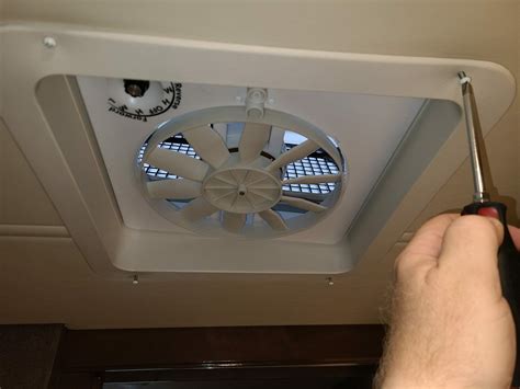 How To Replace Vent Fan In Rv
