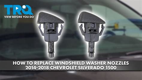 How To Replace Washer Fluid Nozzle