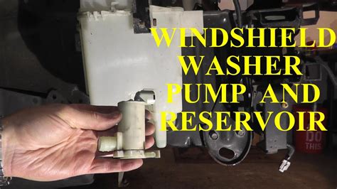 How To Replace Windshield Washer Pump 2004 F150