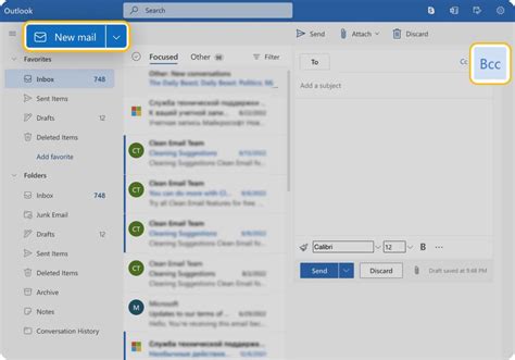 how to reply all to a bcc email in outlook