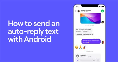 how to reply text on android