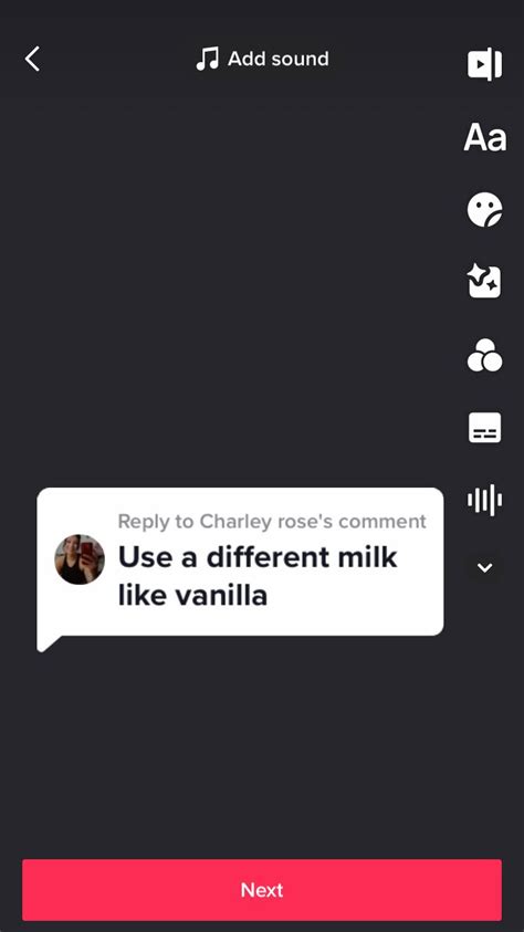 how to reply to a comment with a draft tiktok