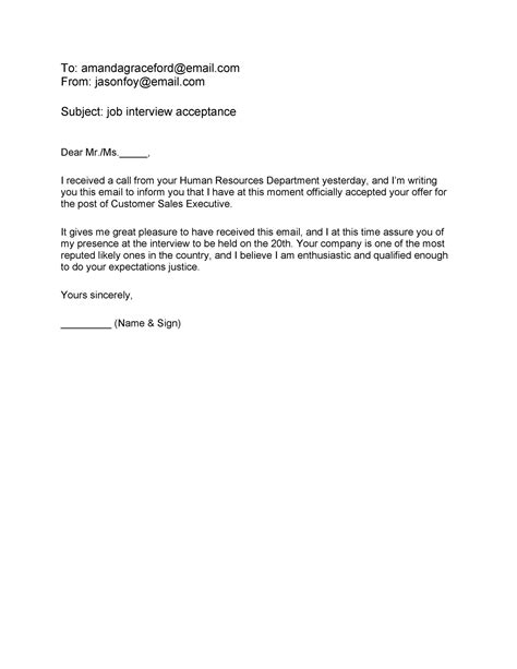 how to reply to an interview confirmation email sample