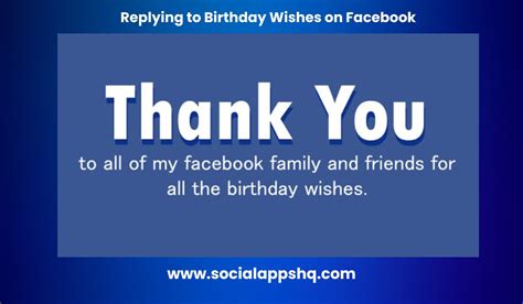 how to reply to birthday wishes on facebook timeline