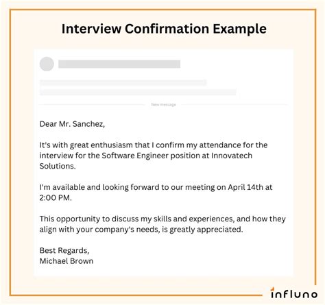 how to reply to confirm interview time