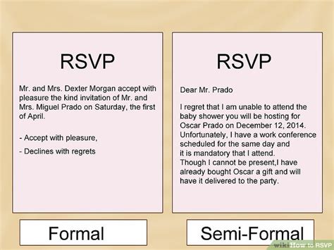 how to reply to rsvp confirmation by text sample
