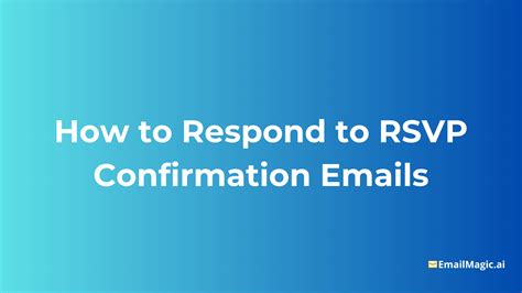 how to reply to rsvp confirmation sample