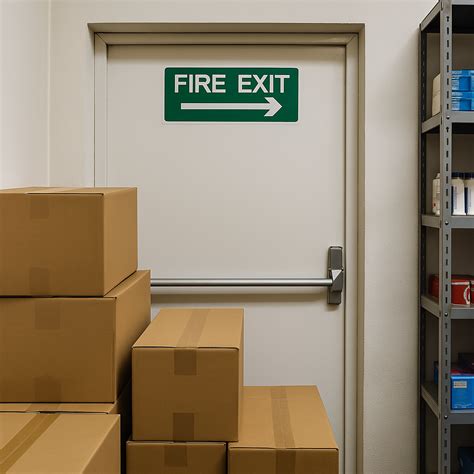 How To Report A Blocked Fire Exit