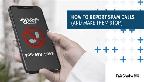 how to report spam call