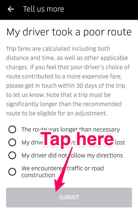 How To Report Uber Charge