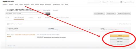 how to request a return on amazon app