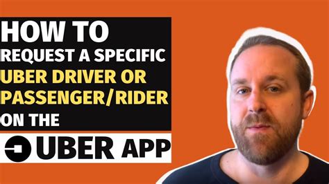 how to request a specific uber driver