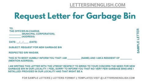 How To Request Bin From Council