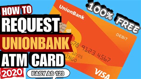 how to request card unionbank