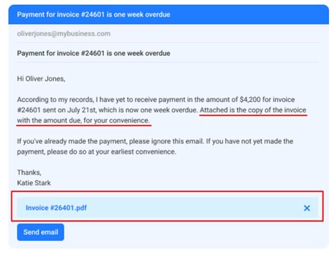 How To Request Payment In An Email