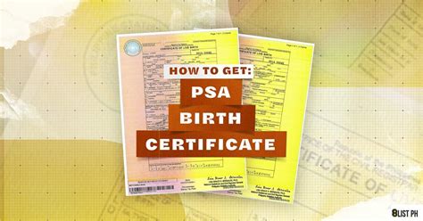 how to request psa birth certificate