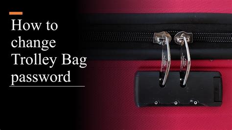 how to reset a bag code