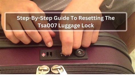 how to reset a code on a tripp suitcase