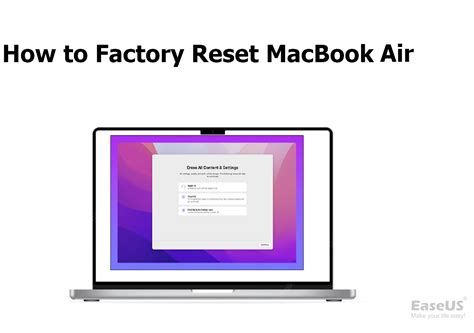 how to reset a macbook air a1466