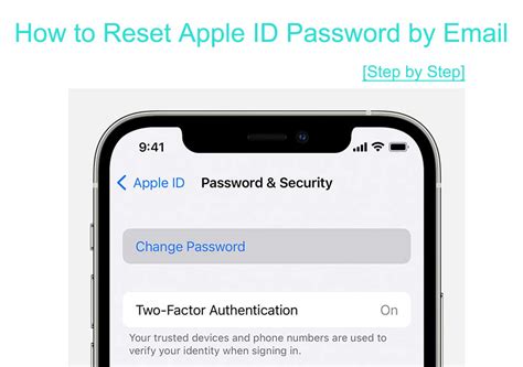 how to reset apple id password with verification code
