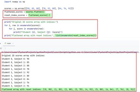 how to reset array in python
