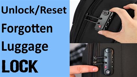 how to reset bag lock code