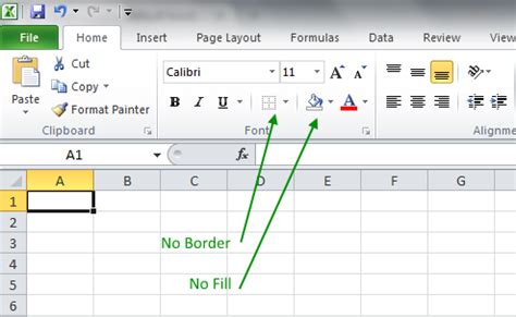 How To Reset Borders In Excel