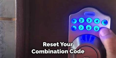 how to reset brinks lock box code