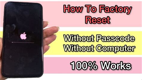 how to reset disabled iphone without passcode and computer