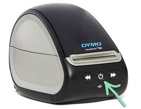 how to reset dymo 550