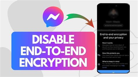 how to reset end to end encrypted password in messenger