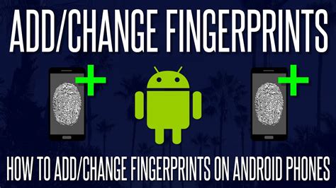 how to reset fingerprint on android phone