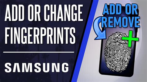 how to reset fingerprint on android samsung