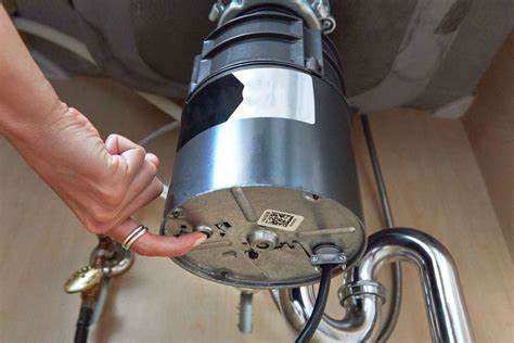 How To Reset Garbage Disposal Button