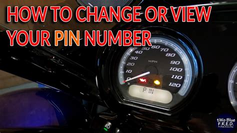 how to reset harley davidson pin code