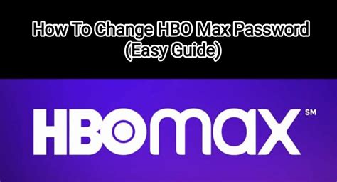 how to reset hbo max password