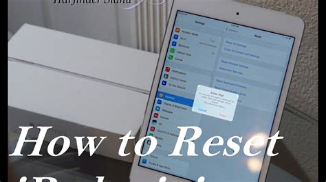 How To Reset Ipad Mini Factory Settings