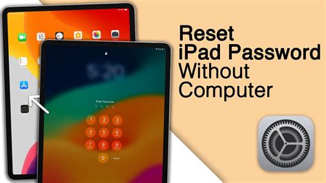 how to reset ipad passcode without computer