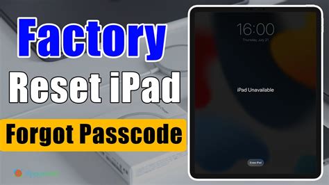 how to reset ipad pro 11 without passcode