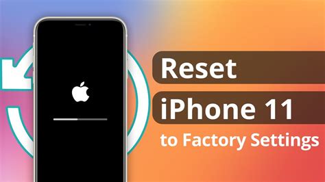 how to reset iphone 11 without using screen