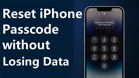 how to reset iphone 13 passcode without losing data