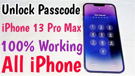 how to reset iphone 13 pro max forgot passcode